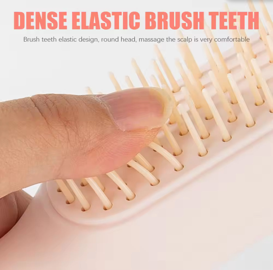 Self-Cleaning Magic Hair Brush – One-Click Telescopic Comb (Random Color)